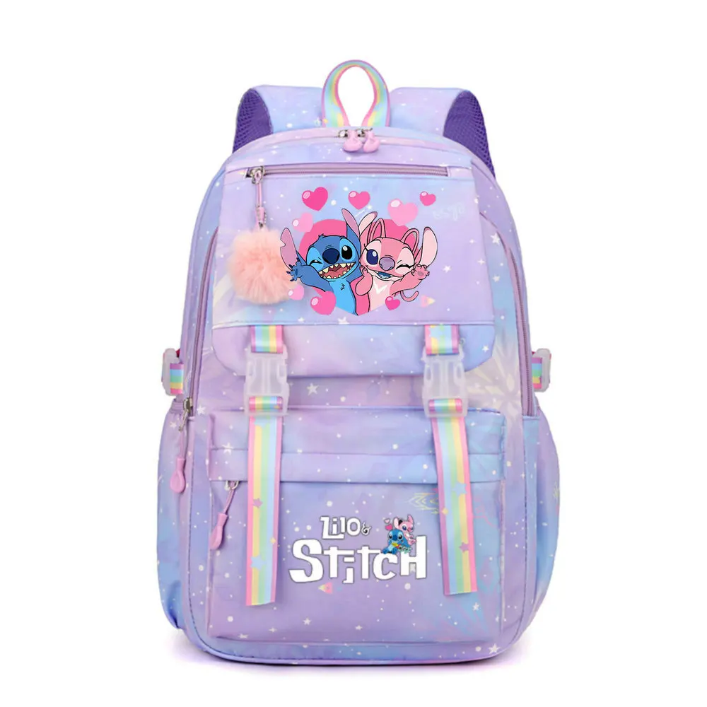 Disney Lilo & Stitch Backpack Boys Girls Bookbag Student Teenager Children Knapsack Schoolbag Rucksack Mochilas Birthday Gifts