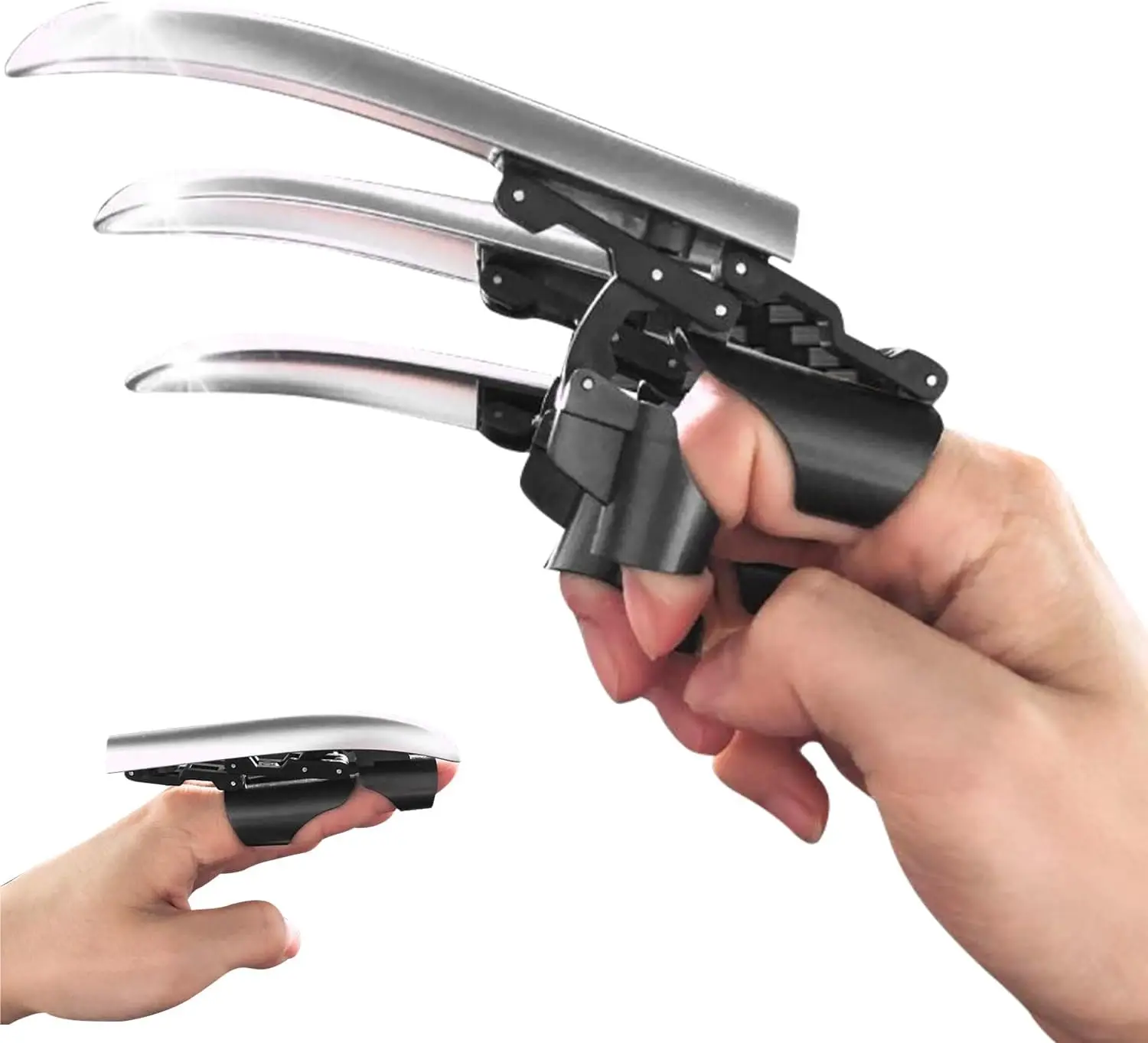 

Retractable Claw finger toy - fun, safe, and expandable design, perfect for cosplay and costume parties
