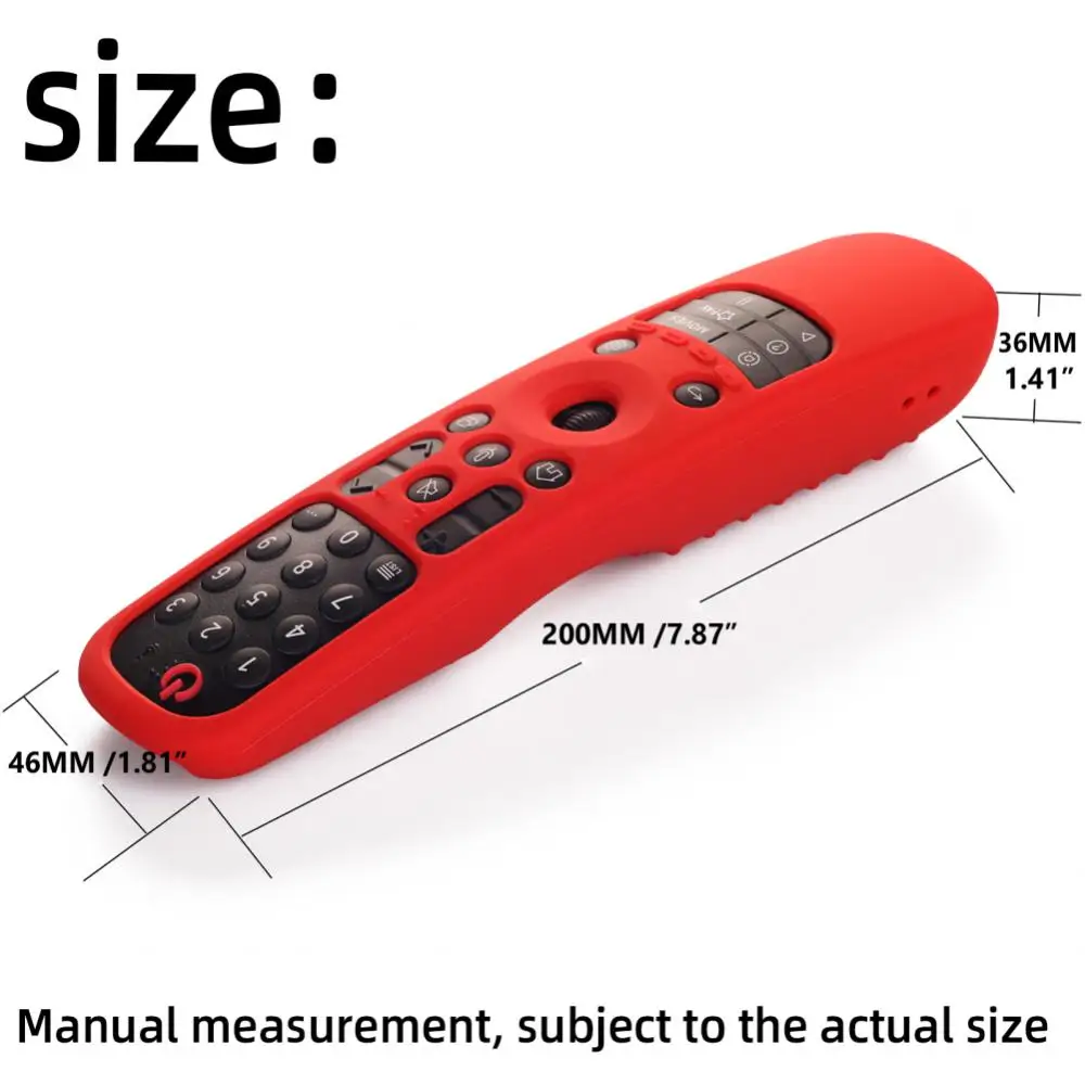 Remote Control Case Washable Durable Tv Box Controller Case Comfortable 200*45*35mm Tv Stick Remote Cover For Mi Tv Stick Soft