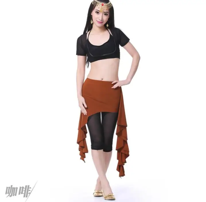 Hot sale Crystal Cotton Waist skirt Belly Dance Hip Scarf Belt for Women Performance  Dance Costumes Hip Waist Belt