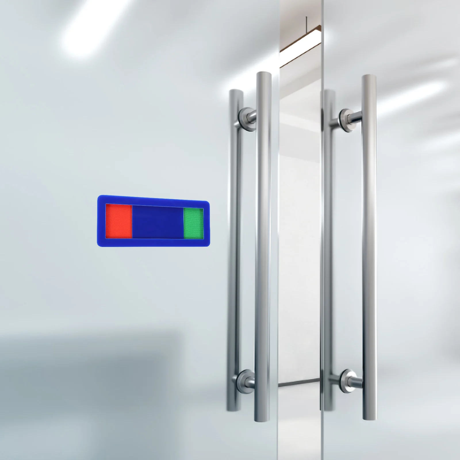 

Door Sign for Office Status Room Sliding Signs Acrylic Use