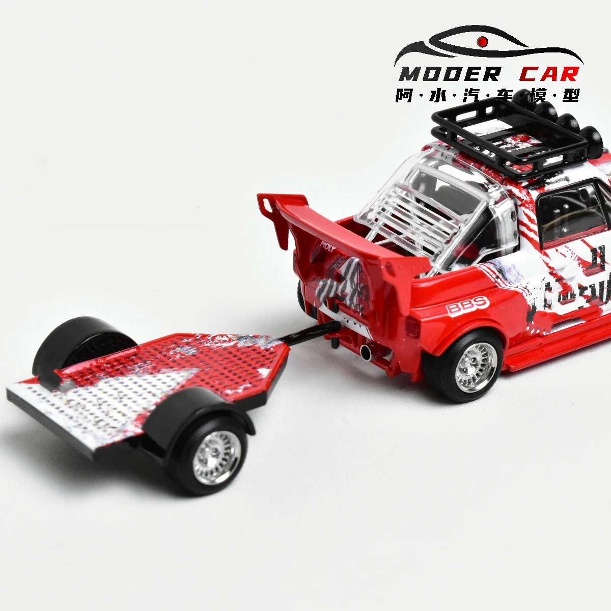 Liberty64 1:64 Giftable Wide body pick-up truck souvenir gegoten modelauto