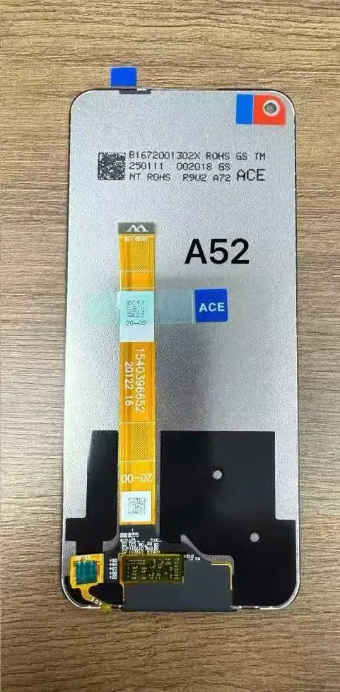 

100% compatible with Oppo A52 LCD display to replace damaged phone screens on Oppo A52