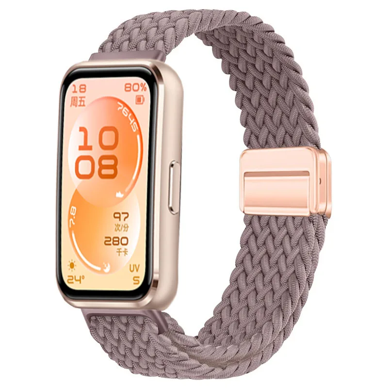 Offizielles geflochtenes Nylon-Schlaufenarmband für Huawei Band 11/11 Pro, Armband mit magnetischer Schnalle für Huawei Band 8/9/10/11/11 Pro – Detail 10