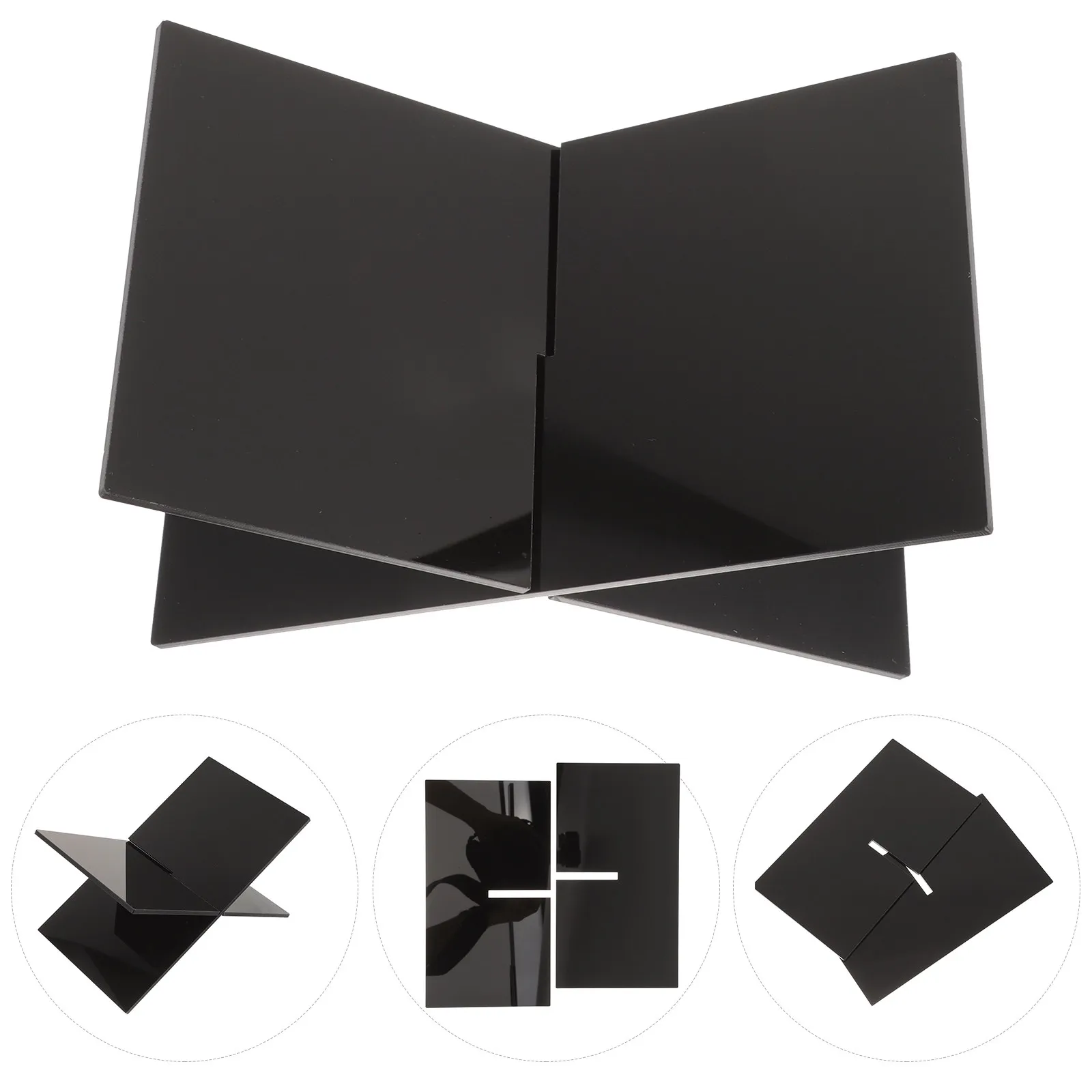 

Акриловая подставка для чтения, съемная многофункциональная подставка для книг, компактная подставка для книг для чтения, изучения текстов и обучения