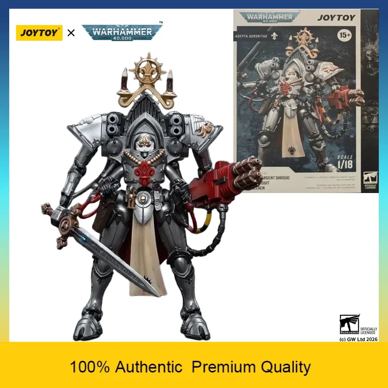 In Stock JOYTOY Warhammer 40K Adepta Sororitas Paragon Warsuit Sister Colonnine 1/18 Sci-Fi Collectible Action Figure Model Toy