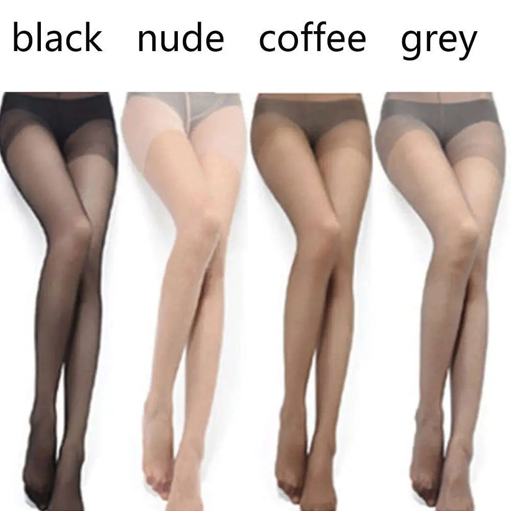

Sexy Full Foot Invisible Thin Nylon Sheer Stockings Women Long Stockings Sheer Tights Stocking Panties Pantyhose 4 Colors