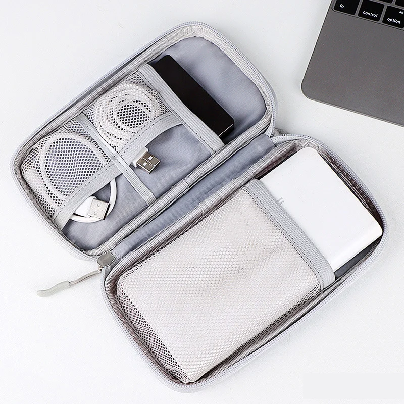 Travel Cable Bag Portable Digital Storage Pouch Charger Data Cable USB Bag Organizer Waterproof Electronic Accessory Storage Bag