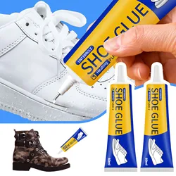 60ml Clear Shoe Repair Adhesive Low Odor Strong Adhesive Soft Resin Shoe Glue for Fixing Worn Shoes or Boots Super stability