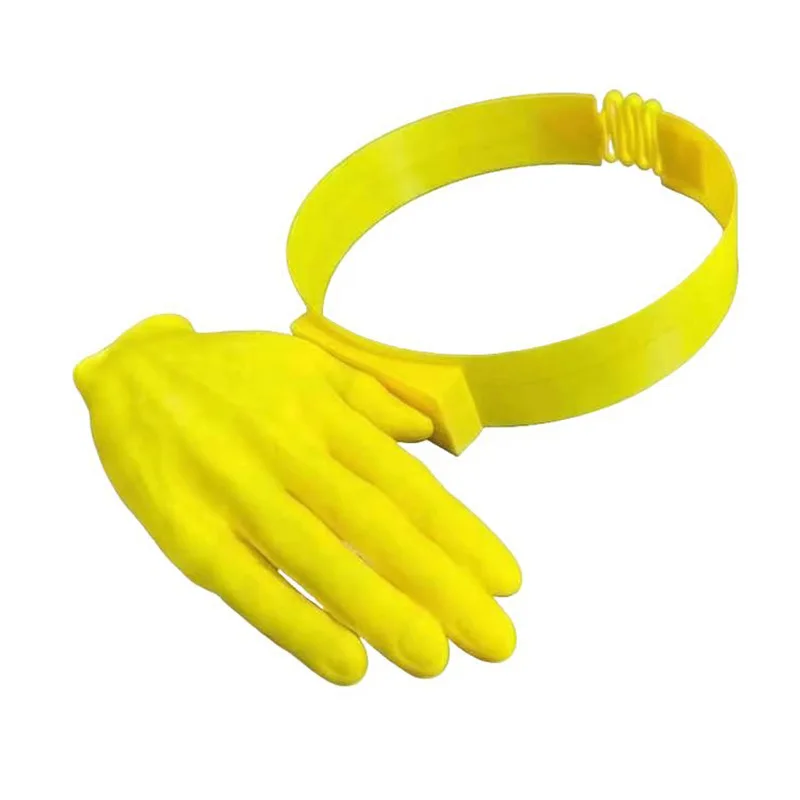 Neuartiger 3D-Hand-Sonnenhut Lustiger Handförmiger Sonnenschutz Urkomisches Party-Kostüm-Accessoire für Strand Konzert Stadion Reise Outdoor – Detail 6