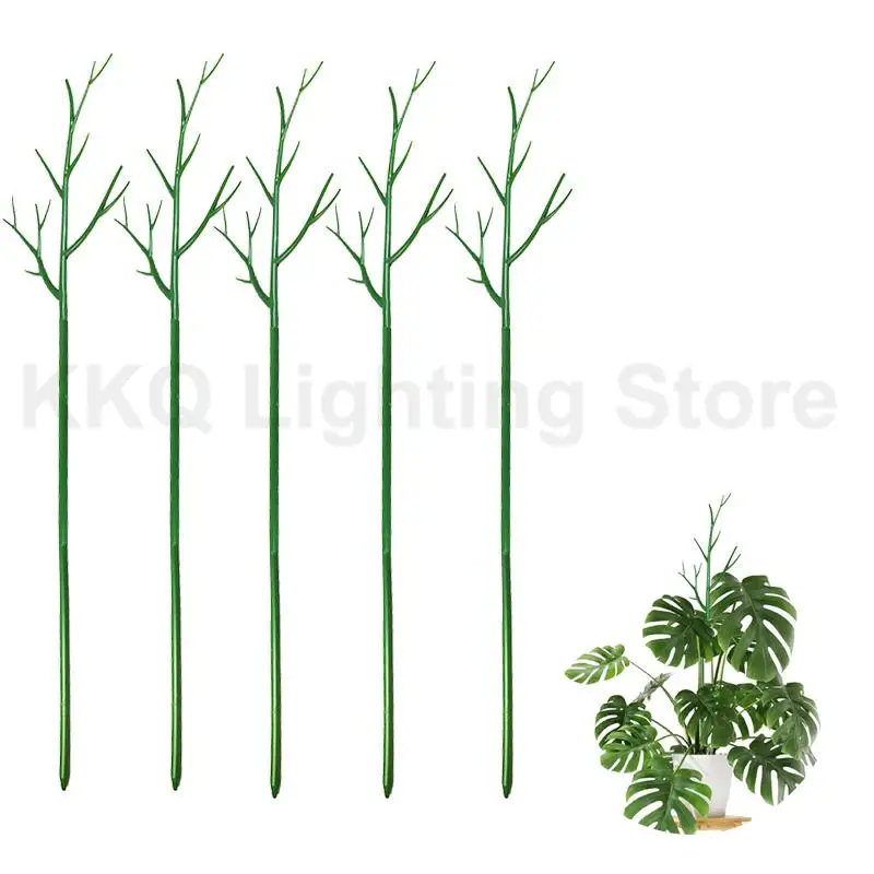 

4sets 100cm plastic Green branch Plant Climbing tree flower stand holder Rod Shaped DIY Modeling diy Gardening Pillar k