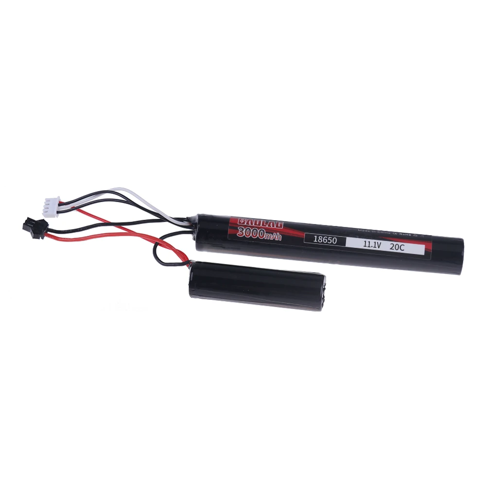 Akumulator do pistoletu Airsoft 11.1V 3000MAH 20C AKKU Mini Airsoft zabawki części modelu pistoletu 3s 11.1V Akumulator SM/XT30/Mini wtyczka tamiya