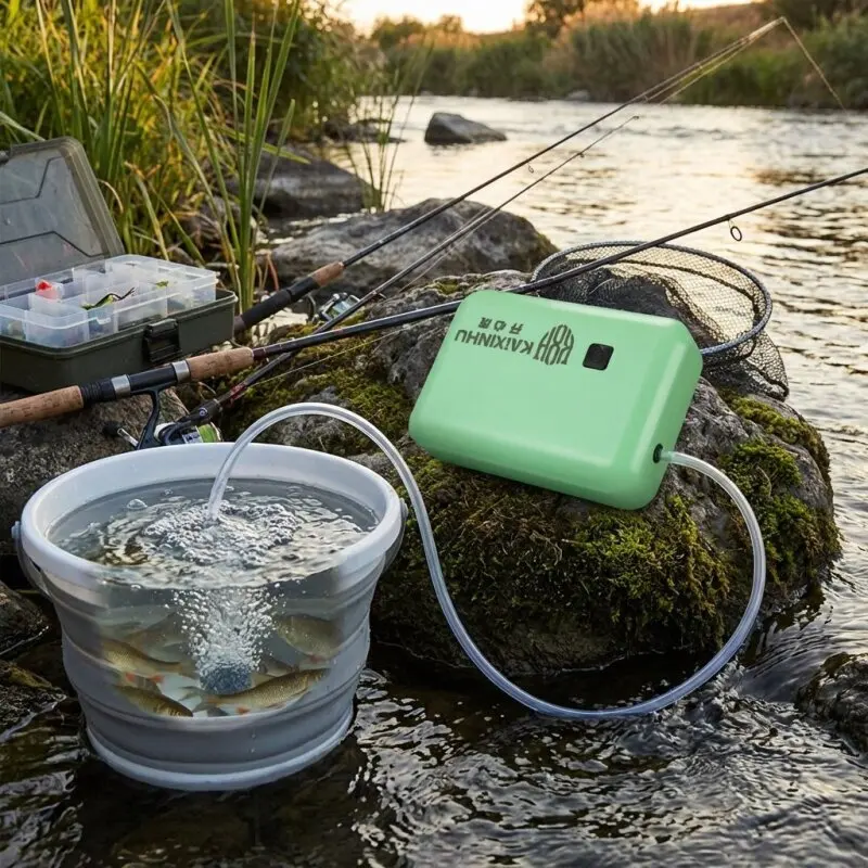 

Уличный электрический кислородный насос-оксигенатор для рыбалки, умный электрический насос для подачи кислорода, экстрактор воды для рыбалки