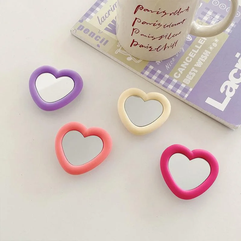 Japanse en Koreaanse Liefde Luie Telefoon Spiegel Airbag Stand Desktop Draagbare Opvouwbare Telescopische Universele Luie Stand Vrouw