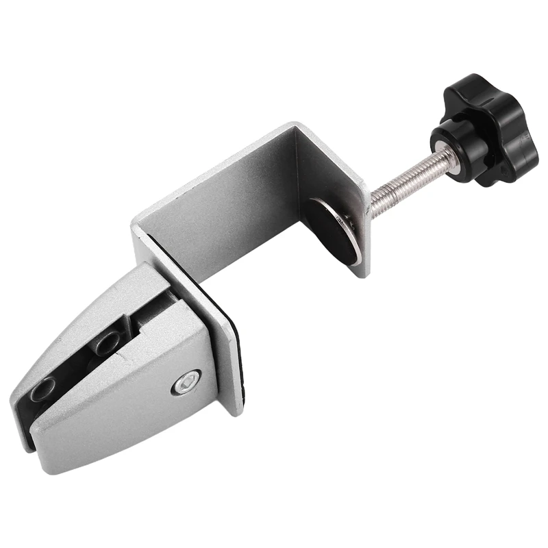 2 Pcs Office Desk Divider Clamp Privacy Screen Clip Holder Bracket Screen Baffle Clamp Partition For Table Clamp