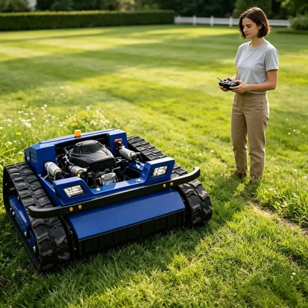 Customizable Wireless Remote Control Lawn Mower GPS Construction Weeder EPA Certified Factory Grade Free Shipping