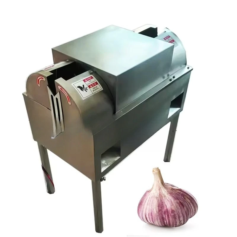

304 stainless steel garlic rooting machine bulb cutter for food store processing lines
