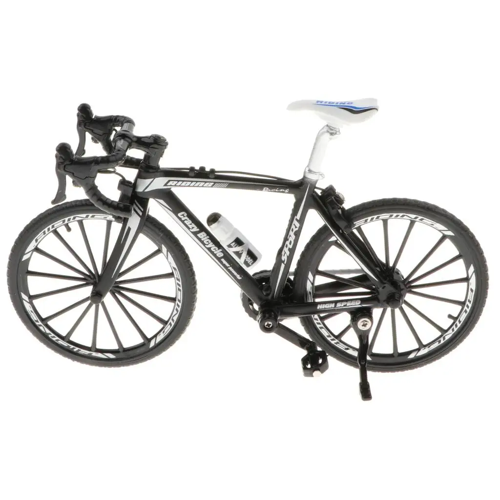 Diecast Handicraft Bicycle Toy Alloy 1 10 Miniature Bike Model Collectibles Gift for Kids Decoration