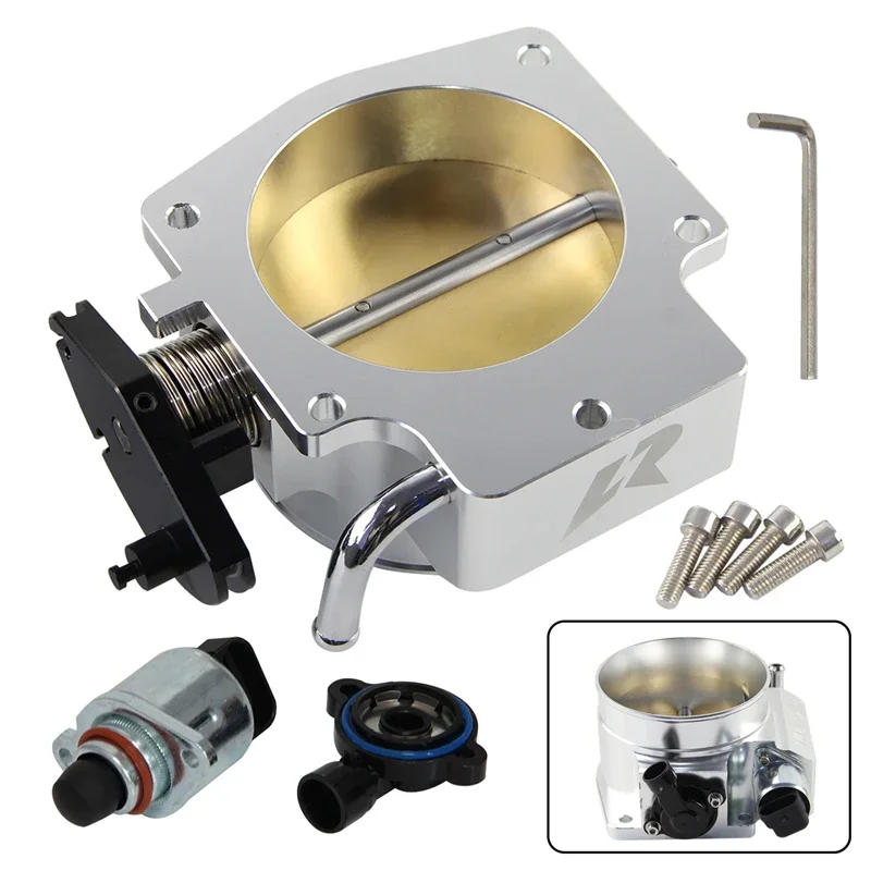 

TPS IAC Throttle Position Sensor + 92MM Throttle Body Fit For Chevy GM LS1 LS2 LS3 LS7