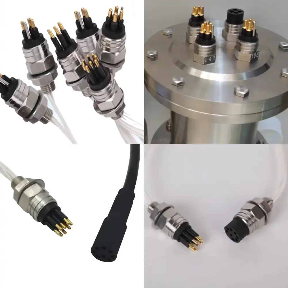 

ROV IP69 MCBH8M MCIL Subconn for underwater connector 7000m deep sea marine waterproof cable connector male female 2 3 4 6 8