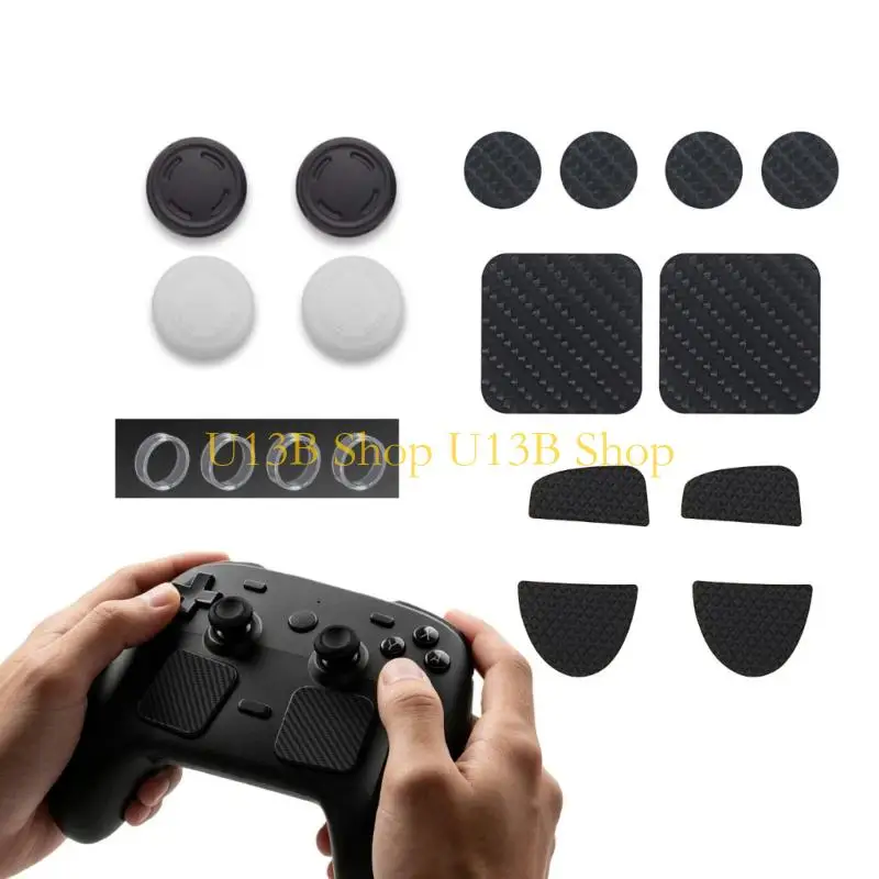 U13B Not Slip Silicone Joystick Toppers & Activates Protectors Quick Install Controller Mods for Steam Controller 2 Enhances