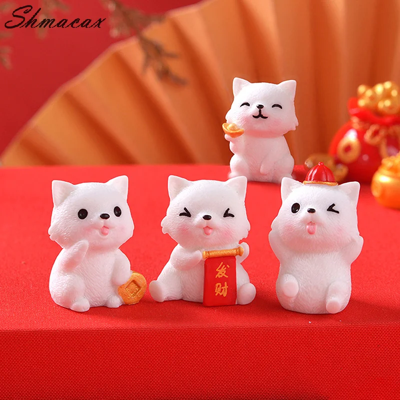 Cartoon Fortune Dog Creative Home Desktop Decoration New Year Ornaments Car Decoration