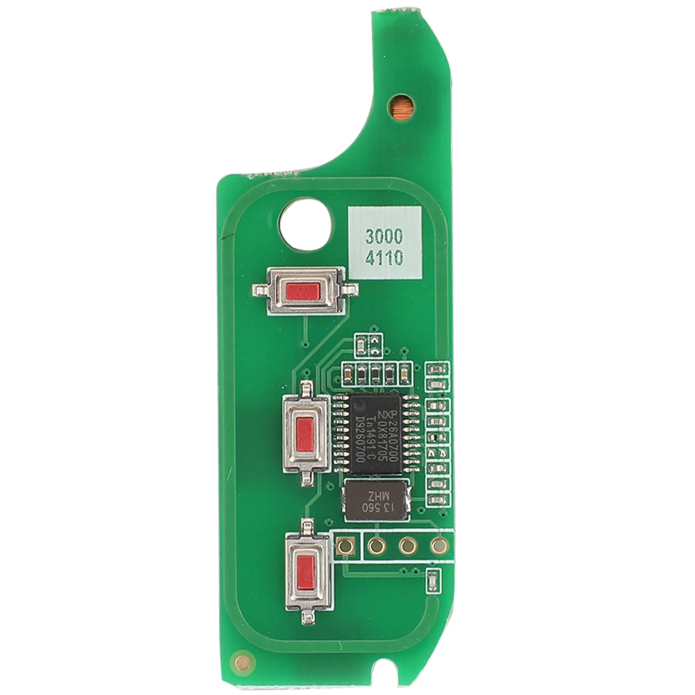 jingyuqin 433MHZ ID46 PCF7946 Chip Circuit Board For Fiat Dehilp Marelli System Replace Smart Key PCB For Fiat 500 Grande Punto