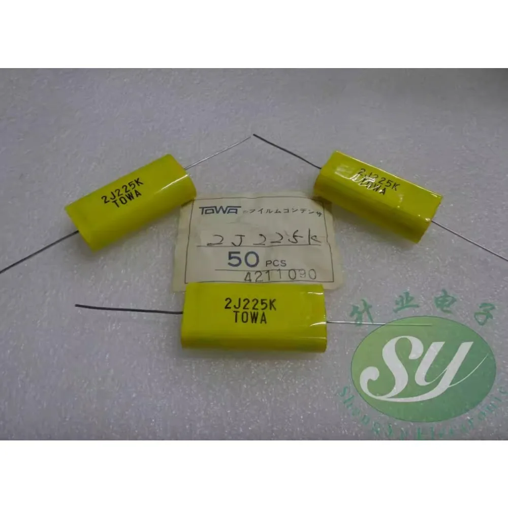 

5PCS 2.2uf/630v 2u2 225 new axial film capacitor