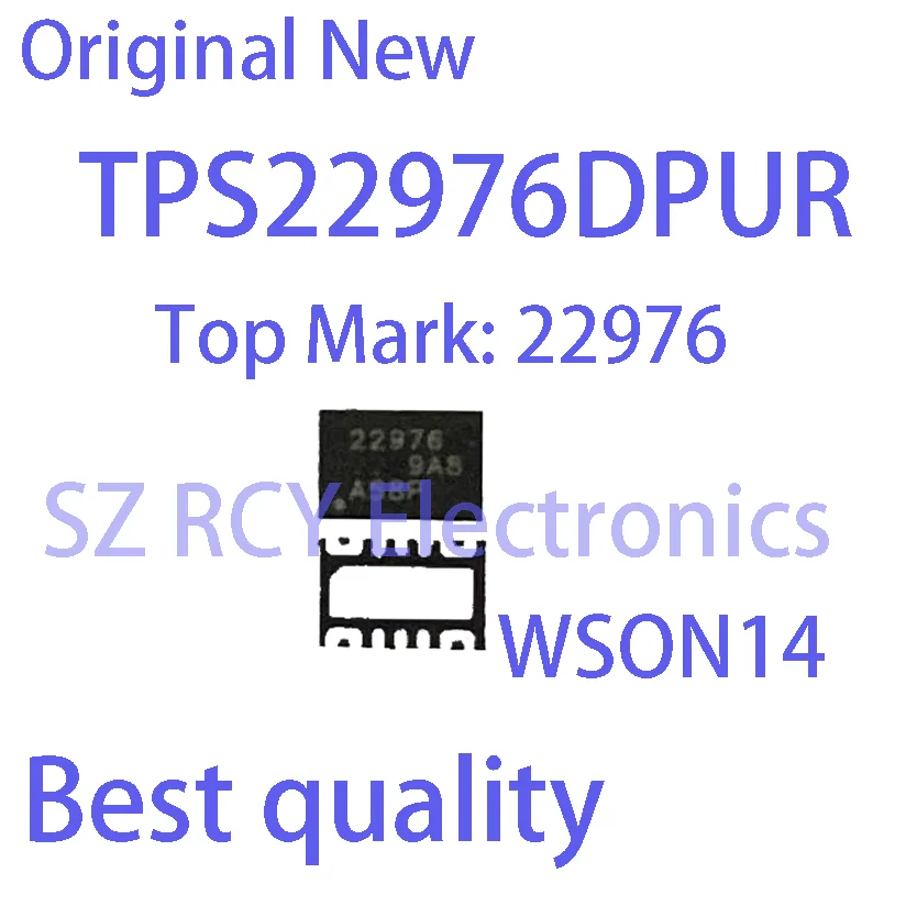 

(5 PCS)NEW TPS22976DPUR TPS22976 Top Mark 22976 WSON14 Chipset