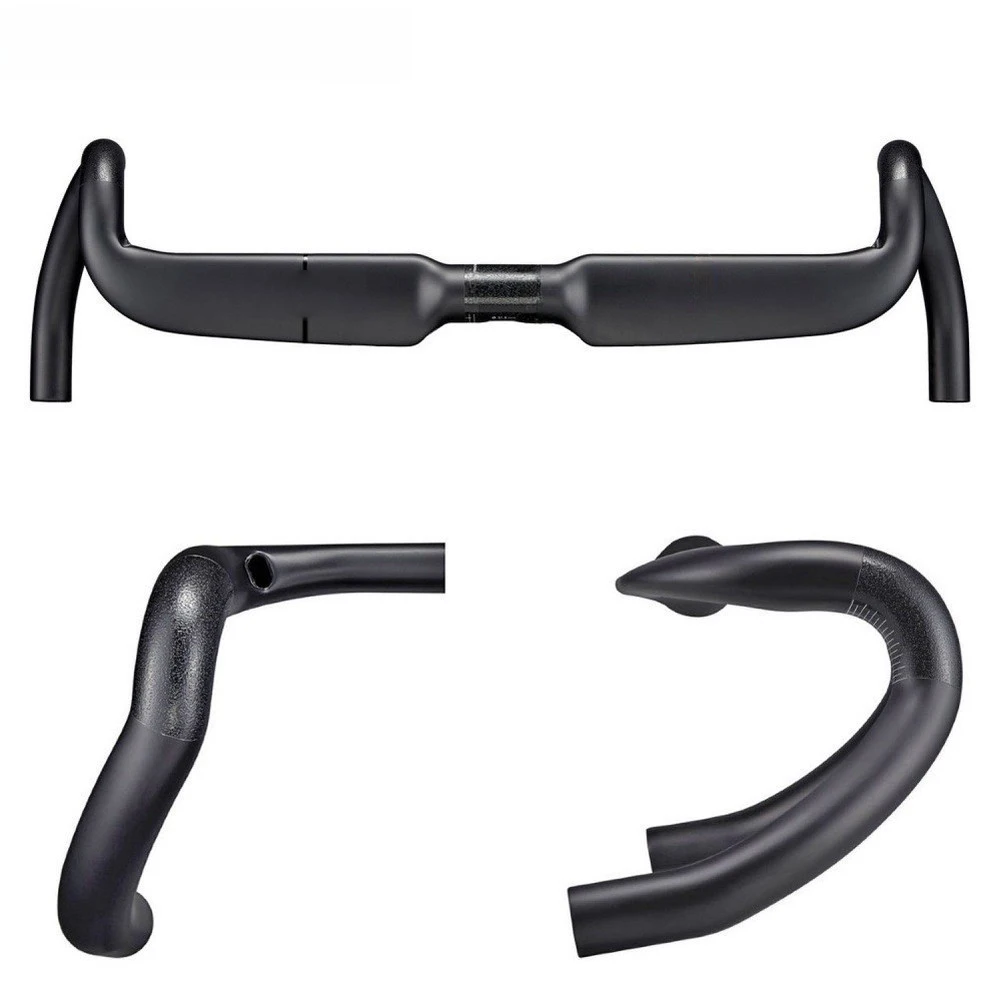 

Cycling All-in-one Routing Carbon Fiber For GRAVEL Bike Speed Handlebars Carbon Road Handlebar For Bicycle Handlebar Large-angle