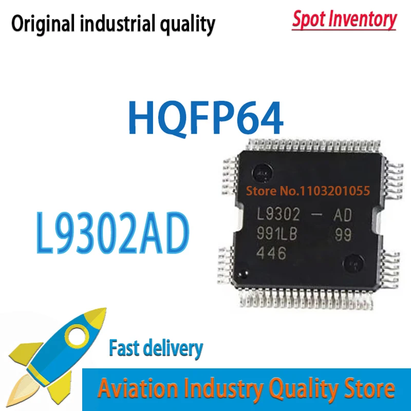L9302AD 1pcs/lot  L9302 L9302-AD HQFP64
