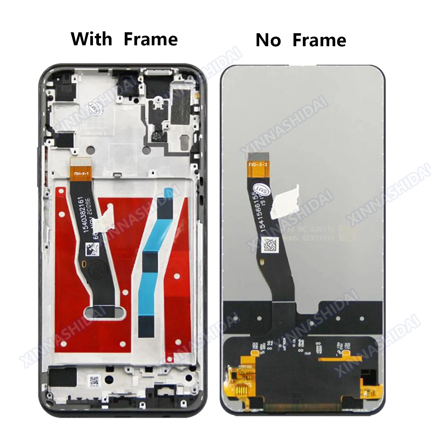 6.59\'\' New For Huawei Y9S Y9 s LCD Display Touch Screen Digitizer with frame DisplayFor Huawei P Smart Pro 2019 Disy Replacement