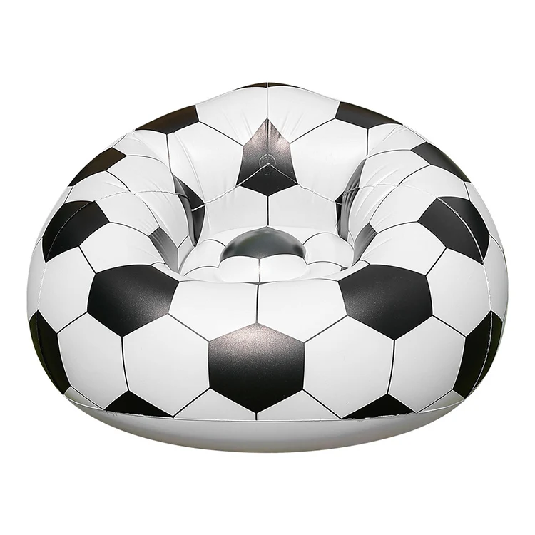 

Single Size Football Sofa Inflatable Pvc Bean Bag Sofa Chair for Kids and Adults