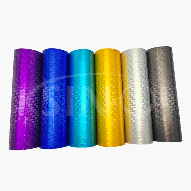 

Auto Body Vinyl Wrap Film Mechanical Carbon Fiber Car Wrap Color Changing Function Wholesale