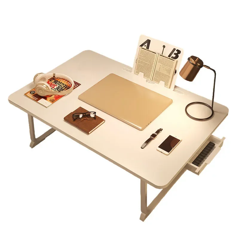 Large Portable Study Bed Folding Table Writing Desk Computer Notebook Stand Room Desk Support Laptop Desktop Laptop Furniture