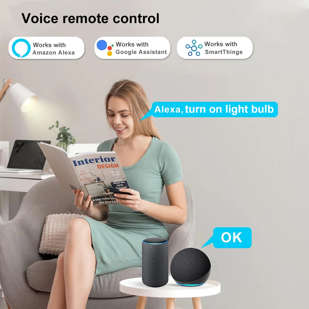 Tuya Zigbee Smart Plug UK Socket 20A 16A With Energy Monitoring Timer Function Power Outlet Smart Life APP Voice Control Alexa