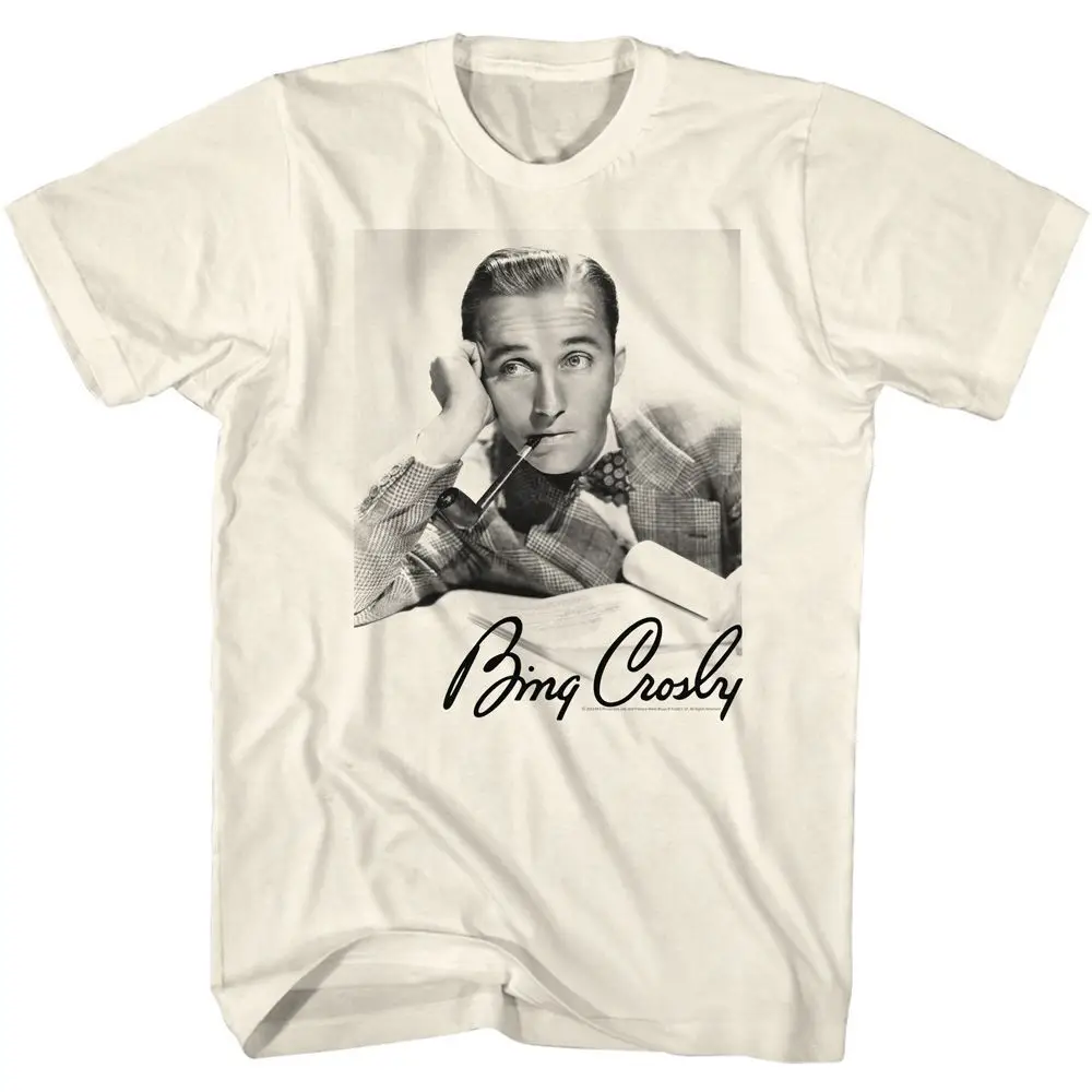 Bing Crosby Lean Pipe Signature Music Shirt