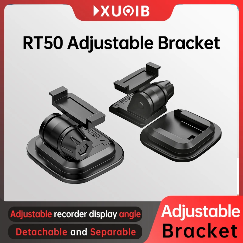 XUOIB RT50 Bracket with Adiustable Angle Compatible with I9/I7 Series Dash Cam, for More Convenient and Comfortable
