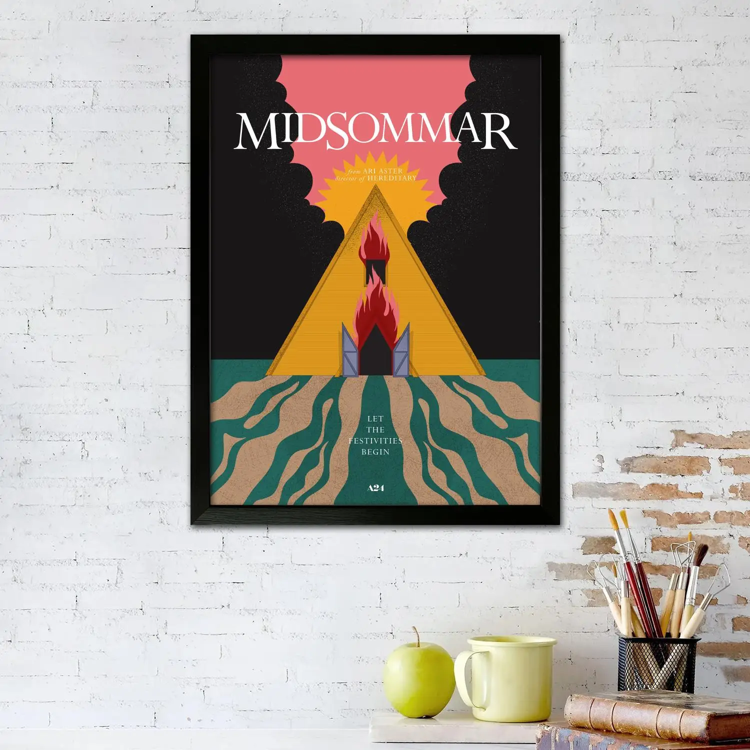 midsommar movie Canvas Art Poster, Wall Art, Picture Print, Modern Family, Bedroom Decor, Posters,Decorative painting