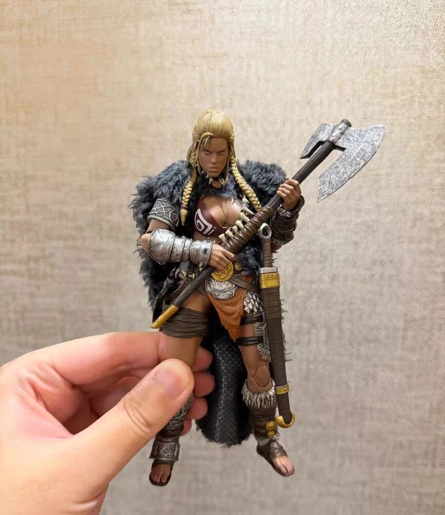 

Original New Xesray Combatants Fightforglory Gold Hildr 1/12 Scale Action Figure 2025 Event Exclusive Collectible Model Toy
