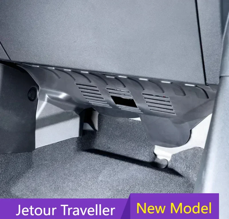 

New！For cherryJETOUR Traveler T2 2023 2024 Car Co-pilot Anti-kick Board Ventilation Opening Under The Passenger Anti-kick Board