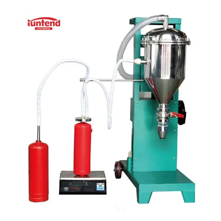 Hengyang Runtai Automatic Dry Powder Fire Extinguisher Refilling Machine/ Fire Extinguisher Powder Filler