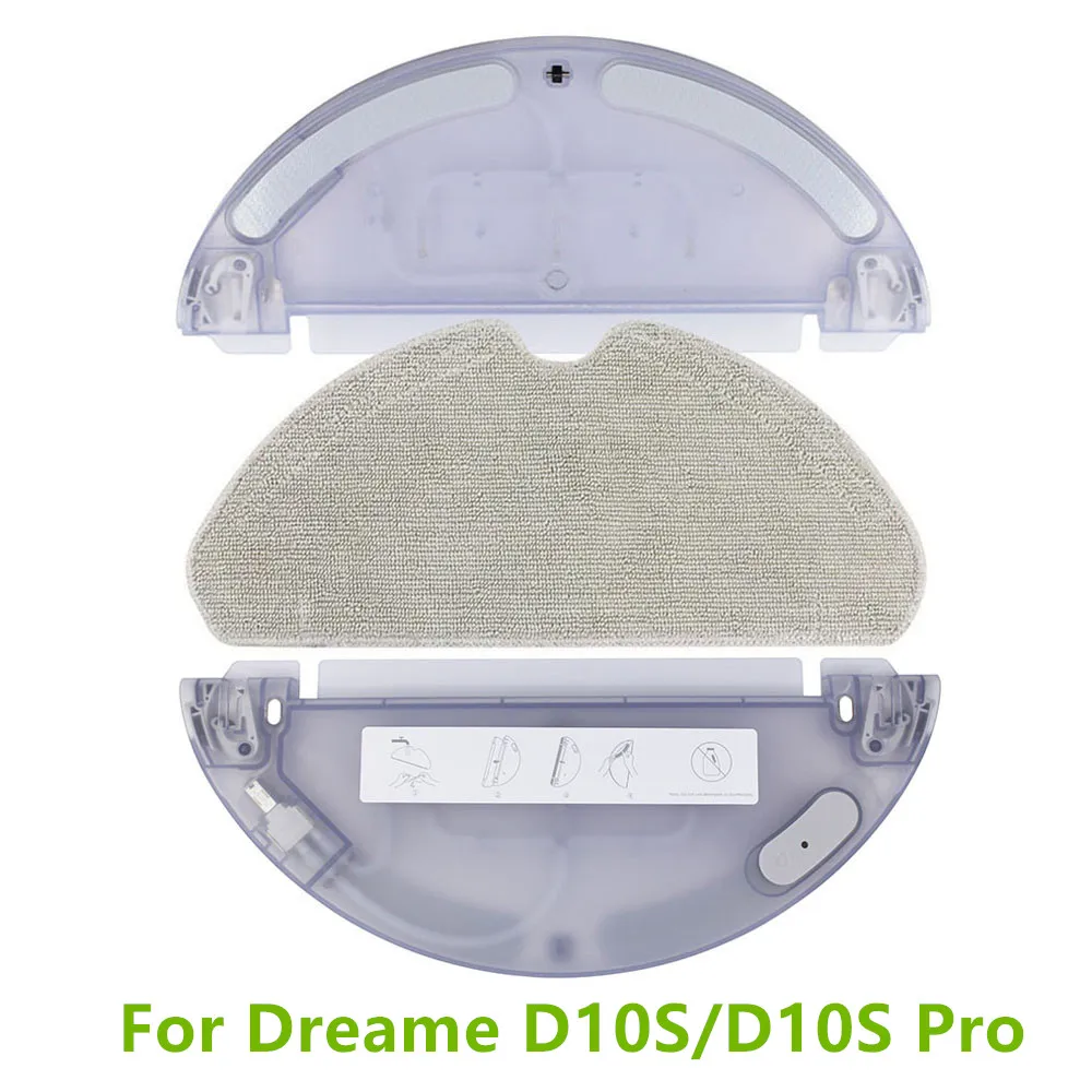 For Dreame D10S Electric Water Tank Mop Cloths For Dreame D10S Pro Vacuum Cleaner Parts