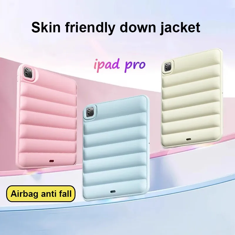 

New Fashion For Xiaomi MIPad 6 6Pro 11 inch 2024 Tablet Case Anti-fall Silicone Protective Cover