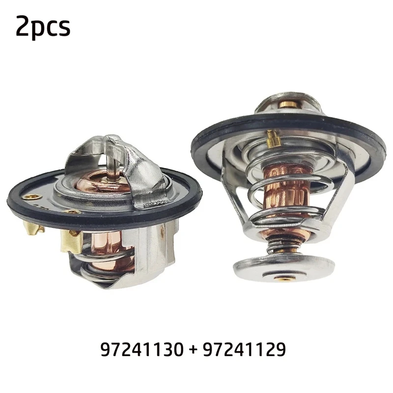 Adapter Thermostat 2Pcs 97241129 97241130 Accessories Metal Accessories Vehicle For Chevrolet Pickup 6.6L