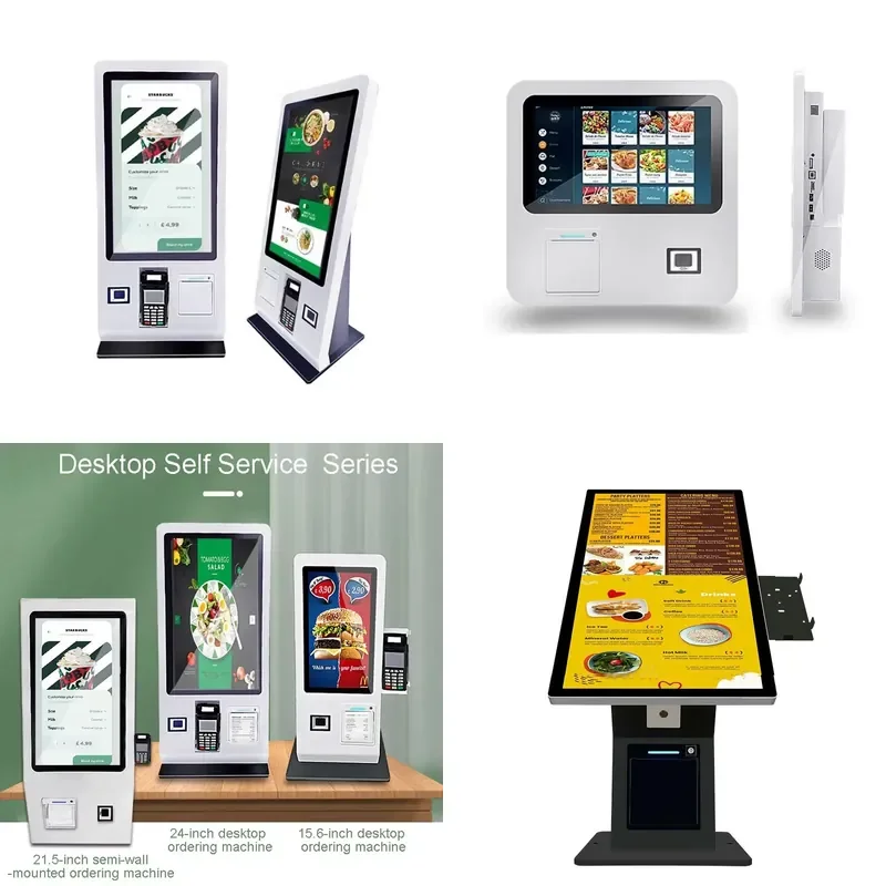 Customized Self Ordering Machine for Windows Android System POS Terminal Ordering Kiosk Self Service Kiosk