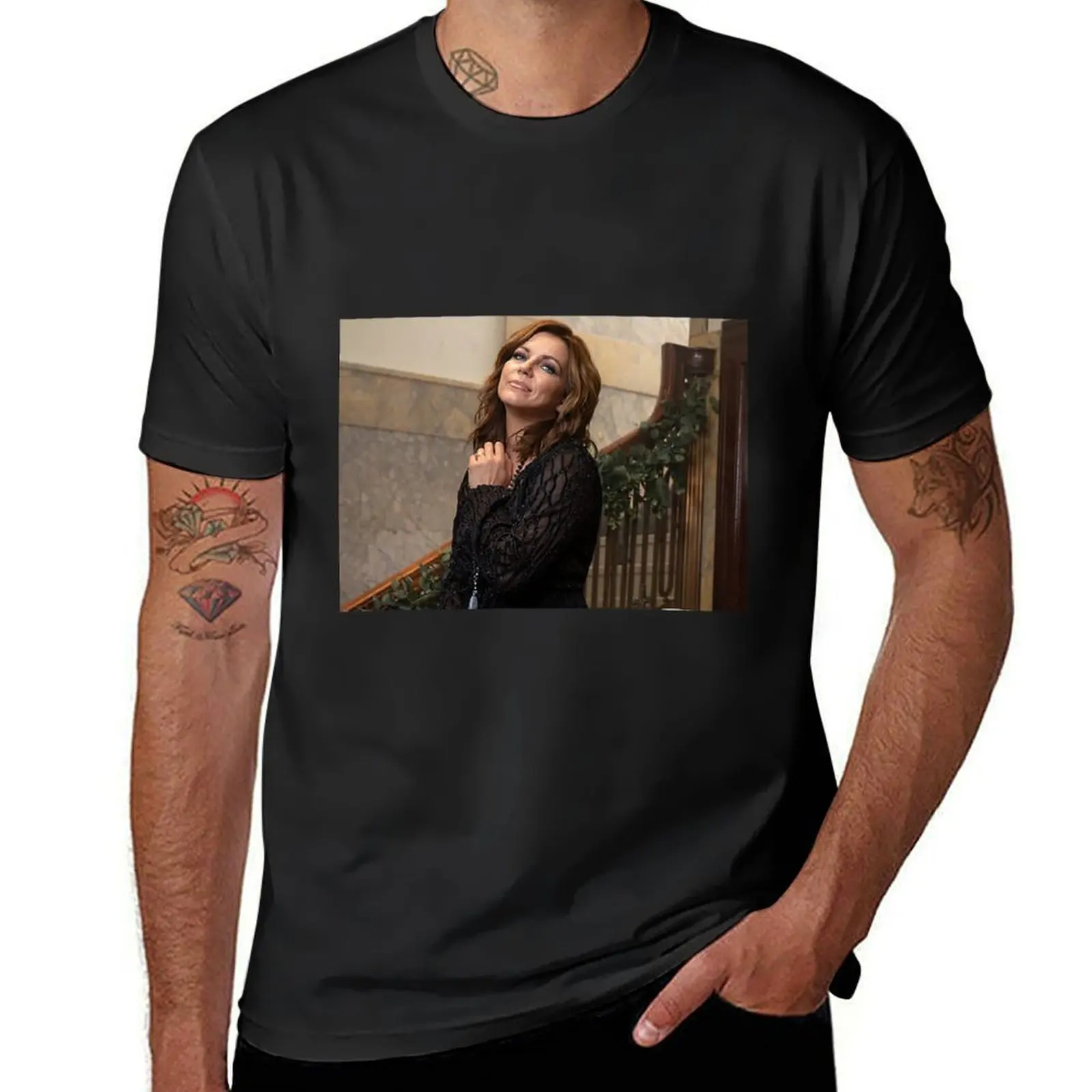 Martina McBride tour T-Shirt vintage cute tops quick drying Men's t-shirt