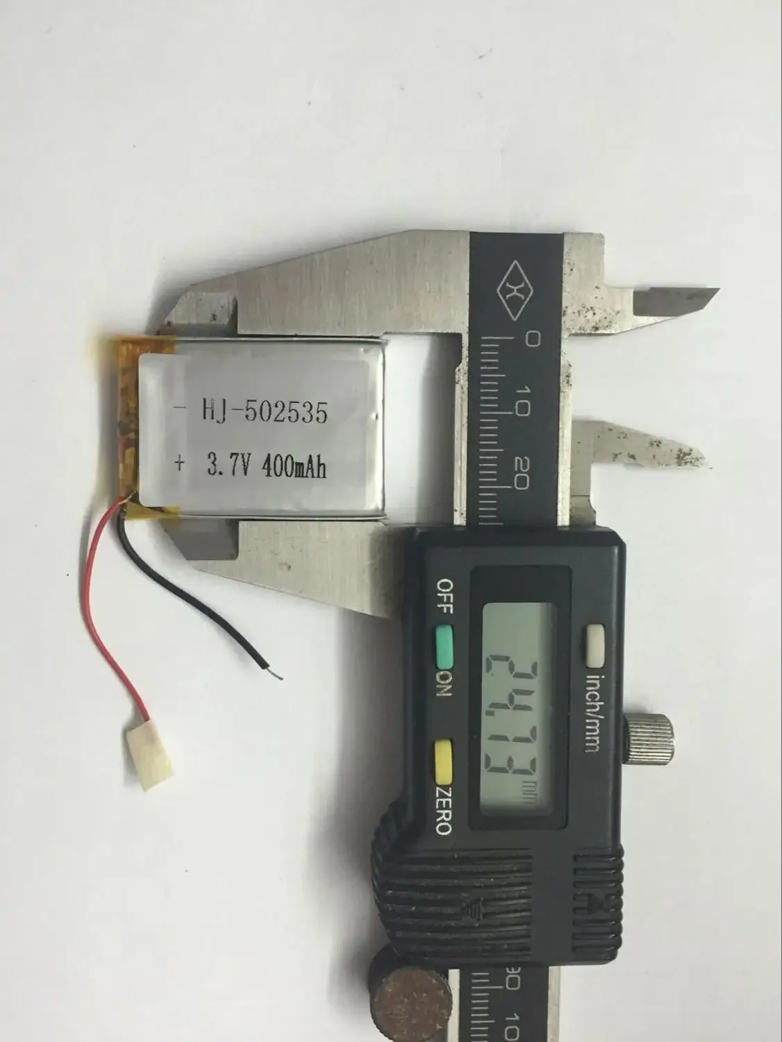 Полимерная литиевая батарея 3,7 В 502535   Светофонный рекордер 400 мАч, аудио Bluetooth.