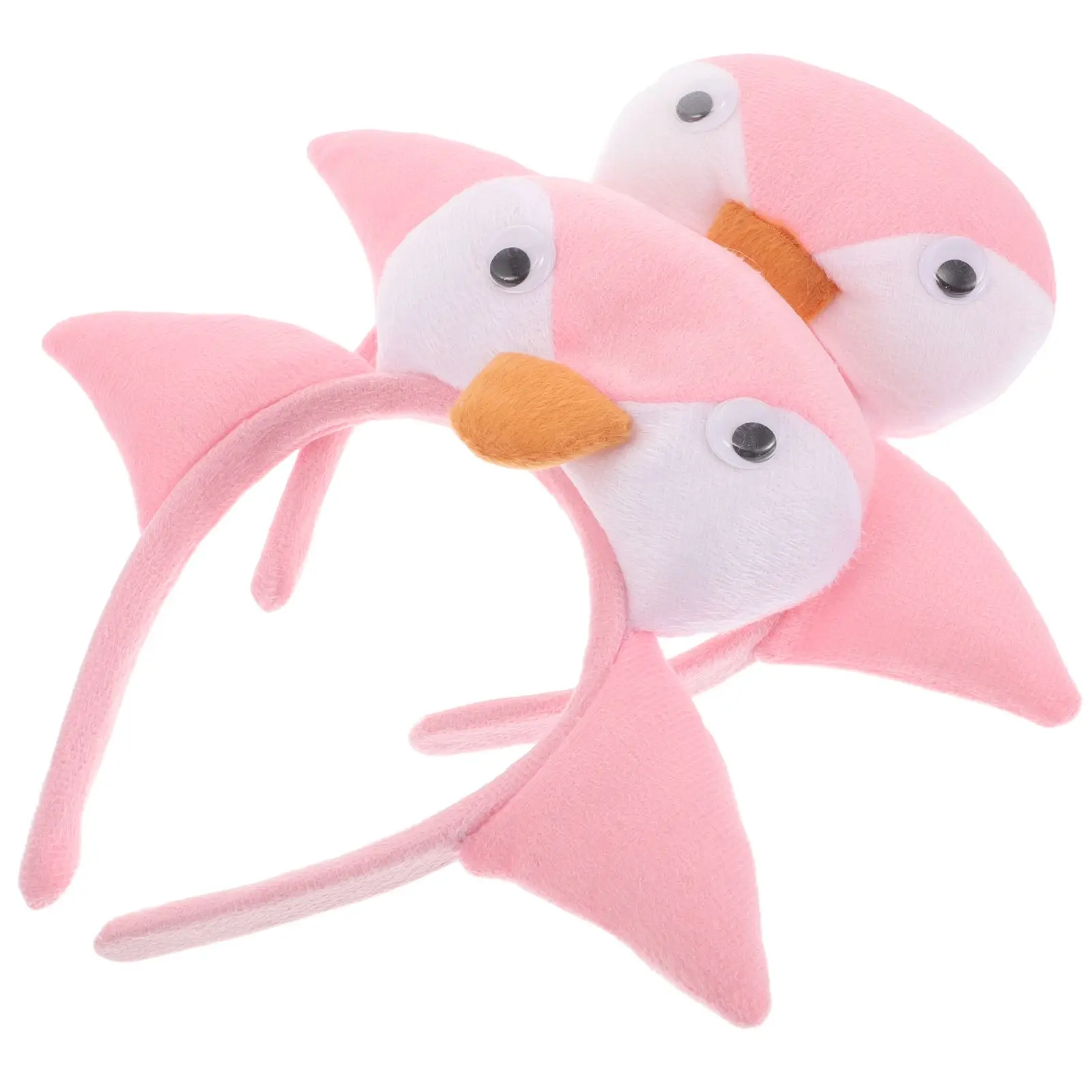 

2 Pcs Penguin Headband Accessory Holiday Headbands for Women Kawaii Hawaii Costume Halloween Accessories Funny