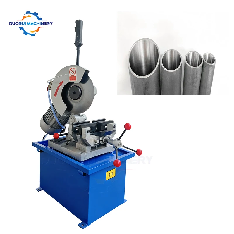 

Duorui DR-CS275 Manual Circular Saw Blade Cold Sawing Aluminum Alloy PVC Plastic Tube Stainless Steel Pipe Saw Cutting Machine